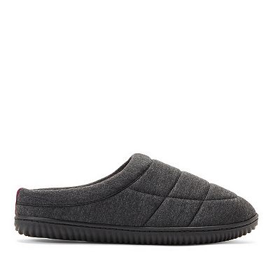 Dearfoams Arlo Jersey Men's Slip-On Clog Slippers