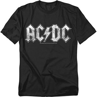 Big & Tall AC/DC Logo Distress Graphic Tee