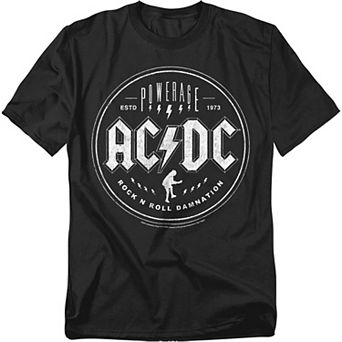 Big & Tall Powerage AC/DC Graphic Tee