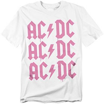 Big & Tall AC/DC Logo Repeat Graphic Tee