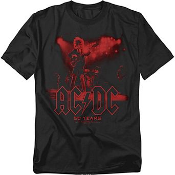 Big & Tall AC/DC Live 50 Graphic Tee