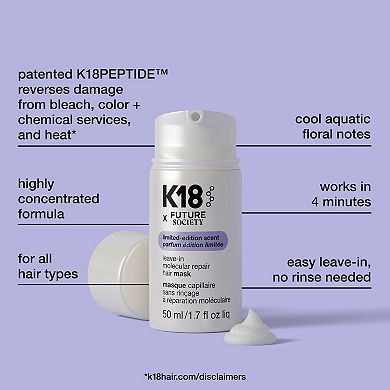 Leave-In Molecular Repair Hair Mask