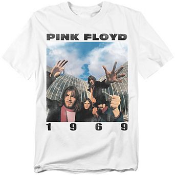 Big & Tall Pink Floyd 1969 Group Shot Graphic Tee