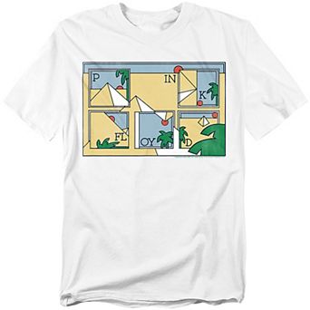 Big & Tall Pink Floyd Pyramids Graphic Tee