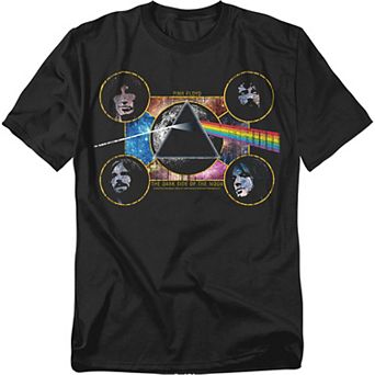Big & Tall Pink Floyd Dark Side Heads Graphic Tee
