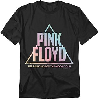 Big & Tall Pink Floyd Dark Side Triangle Graphic Tee