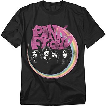 Big & Tall Pink Floyd Rainbow Graphic Tee