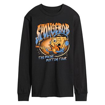 Men's SpongeBob SquarePants The Bikini Bottom Tour Long Sleeve Graphic Tee