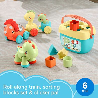 Fisher-Price 5-pc. Dino Baby Basics Developmental Activity Toy Set