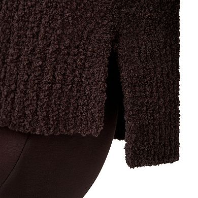 Women's Grey & Gray Cozy Luxe Hooded Cardigan