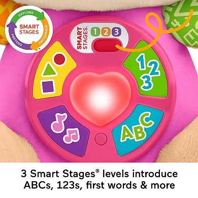 Fisher-Price Laugh & Learn Smart Stages Sis Plush Musical Learning Toy