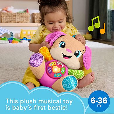 Fisher-Price Laugh & Learn Smart Stages Sis Plush Musical Learning Toy