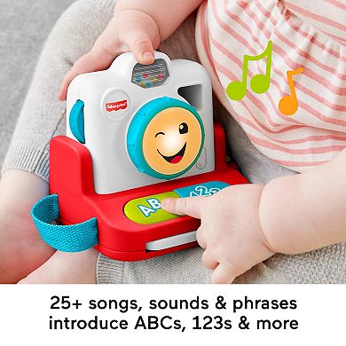 Fisher-Price Laugh & Learn Click & Learn Instant Camera Learning Toy