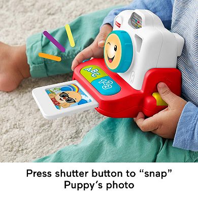 Fisher-Price Laugh & Learn Click & Learn Instant Camera Learning Toy