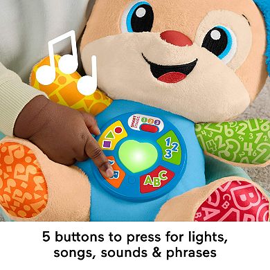 Fisher-Price Laugh & Learn Smart Stages Puppy Plush Musical Toy