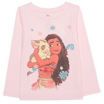 Girls 4-12 Jumping Beans® Disney’s Moana Long Sleeve Graphic Tee