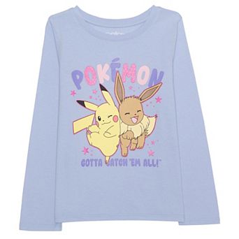 Girls 4-12 Jumping Beans® Pokémon Graphic Long Sleeve Tee