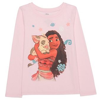 Baby & Toddler Girl Jumping Beans® Disney's Moana Long Sleeve Graphic Tee
