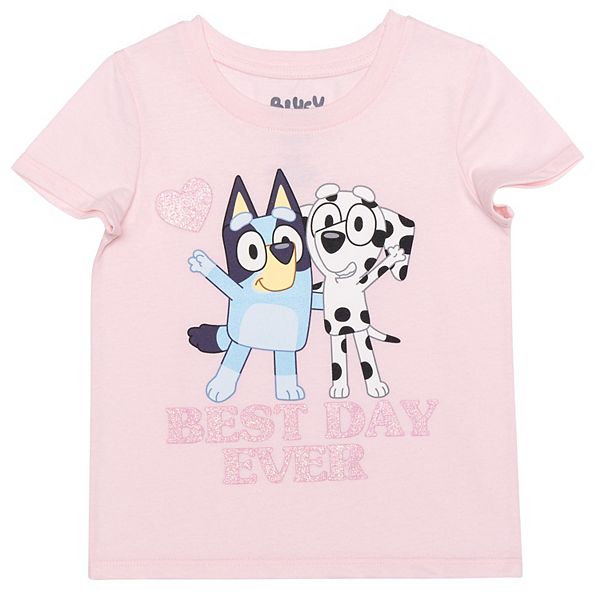 Baby & Toddler Girl Jumping Beans® Bluey Best Day Ever Graphic Tee