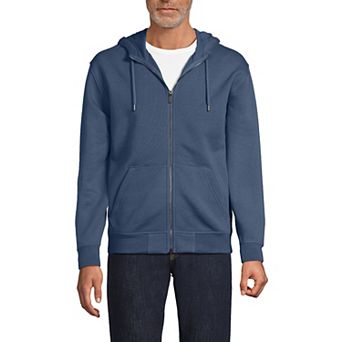 Men's Lands' End Anyweather Serious Sweats Full Zip Hoodie