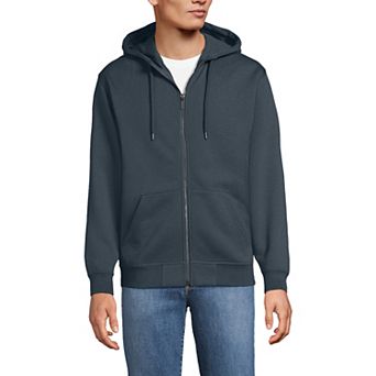Men's Lands' End Anyweather Serious Sweats Full Zip Hoodie
