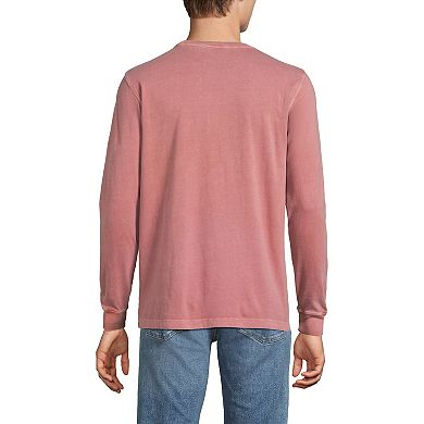Lands' End Long Sleeve Pocket Super-T Tee