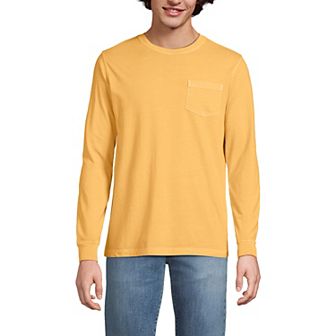 Lands' End Long Sleeve Pocket Super-T Tee