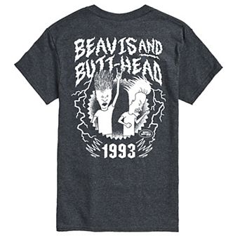 Men's Beavis & Butt-Head 1993 Metal Graphic Tee