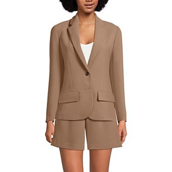 Women's Lands' End Crepe Fluid Blazer