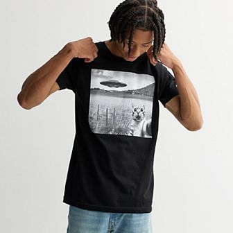 Men's Ocean Current Mars Attacks Graphic Tee