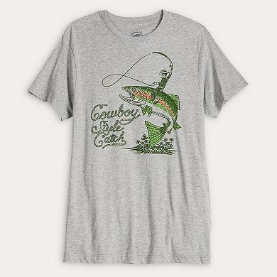 Men's Ocean Current Cowboy Catch Graphic Tee