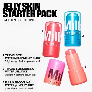 Jelly Skin Starter Pack Skincare + Tint Trio