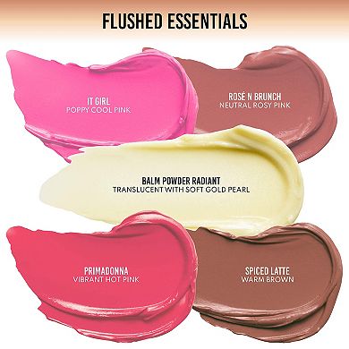 Mini Yummy Skin Flushed Essentials: Face & Lip Makeup Gift Set