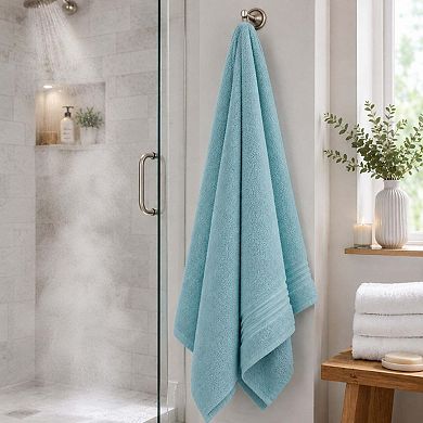 BrylaneHome Zero Twist 100% Cotton Oversized Bath Sheet