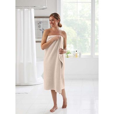 BrylaneHome Zero Twist 100% Cotton Oversized Bath Sheet