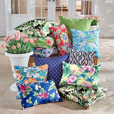 BrylaneHome Bh Outdoor Performance 20"" X 13"" Lumbar Pillow