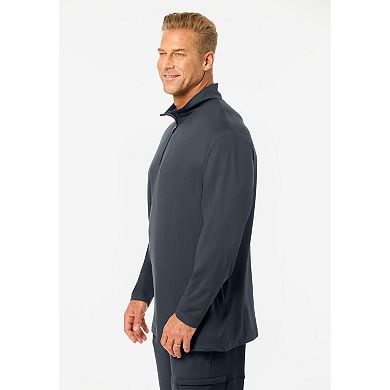 KingSize Men's Big & Tall Supersoft Jersey 1/4 Zip Pullover