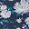 Navy Watercolor Bloom