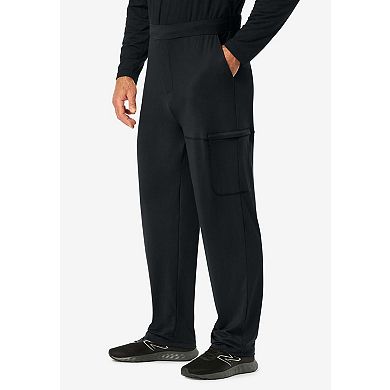 KingSize Men's Big & Tall Supersoft Jersey Cargo Sweatpants