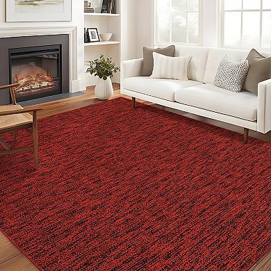 Garvee Modern Area Rug Non slip Machine Washable Floor Cover for Living Room Bedroom Kitchen