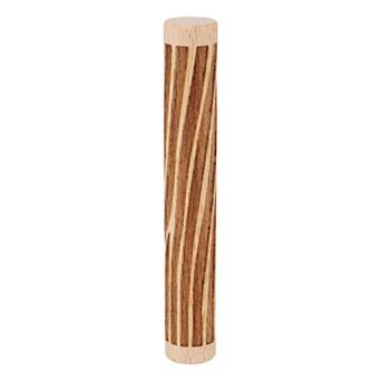 Wood Clay Roller 4" Rolling Pins Wood Rollers Pottery Tools Wood Grain Texture Rollers for Baking
