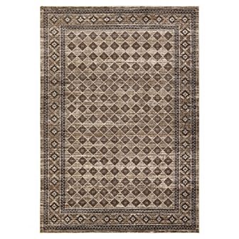 Garvee Machine Washable Geomeric Area Rug Non Slip Stain Resistant Rug for Living Room Bedroom