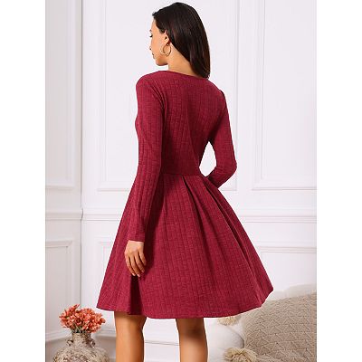 navy blue dress for baby girl A line loose fitting womens linen dress 4834 – Xiaolizi main image 0