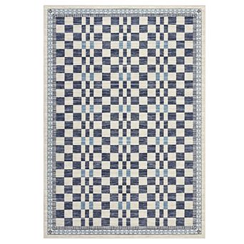 Garvee Modern Machine Washable Area Rug Non Slip Stain Resistant Foldable Rugs for Bedroom Kitchen