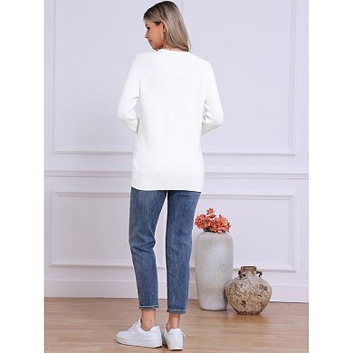 Long Cardigan Sweaters for Women Button Down Open Front Knit Cardigan Casual Outfits with Pockets