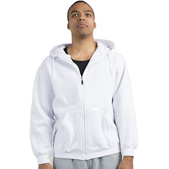 Vibes Men's Fleece Zip Up Hoodie Jackets Kangaroo Pockets Rib Bottom
