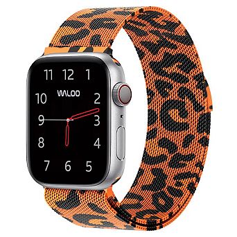 Waloo Animal Pattern Magnetic Mesh Replacement Band for Apple Watch