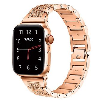 Waloo Rhinestone Pattern Replacement Band for Apple Watch