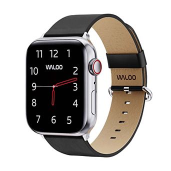 Waloo Leather Grain Replacement Band for Apple Watch