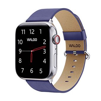 Waloo Leather Grain Replacement Band for Apple Watch